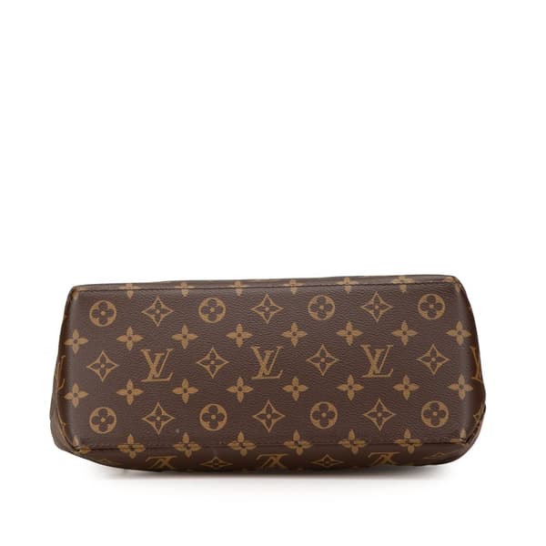 Pre-owned Louis Vuitton Monogram Petit Palais Brown
