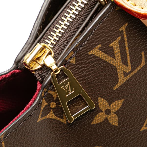 Pre-owned Louis Vuitton Monogram Petit Palais Brown