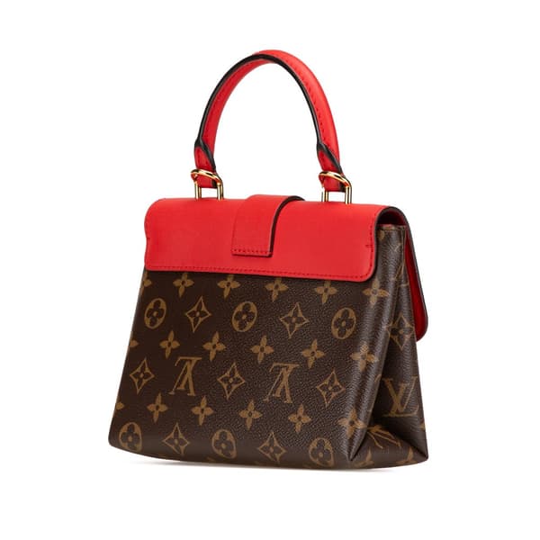 Pre-owned Louis Vuitton Monogram Locky BB Brown