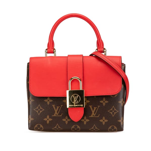 Pre-owned Louis Vuitton Monogram Locky BB Brown
