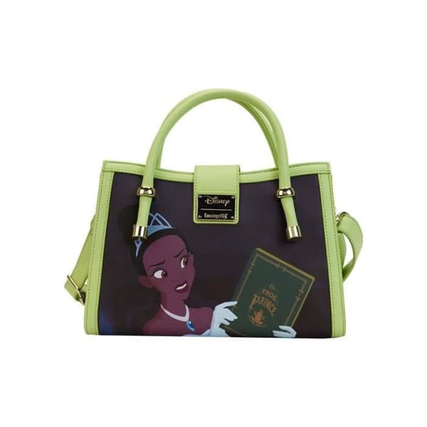 Handväska - Disney - Princess And The Frog - Imiterat läder - 29x09x20cm - Dam