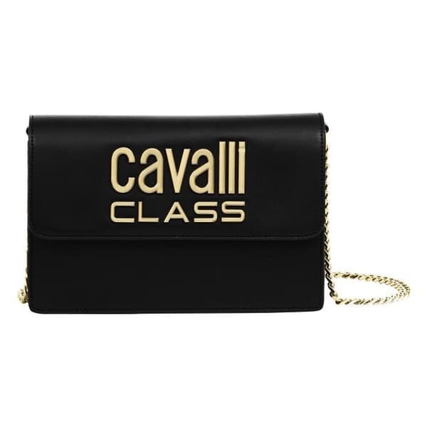 Axelväska - CAVALLI CLASS - Gemma - Svart - 22 cm - Slät