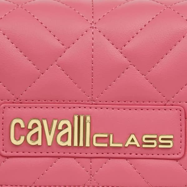 Axelväska - CAVALLI CLASS - Carlotta - Rosa - 22 cm - Slät