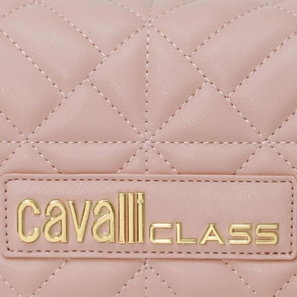 Axelväska - CAVALLI CLASS - Carlotta - 22 cm - Ljusrosa - Polyuretan
