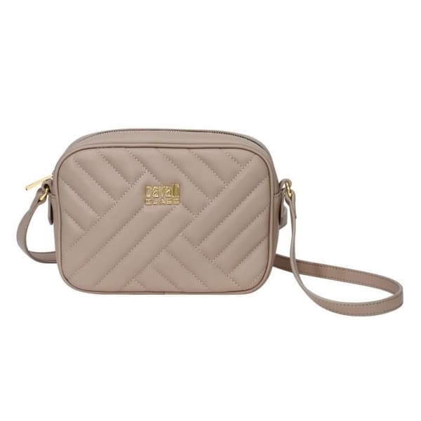 Axelremsväska - CAVALLI CLASS - Marzia - 22 cm - Beige - Zip - Dam