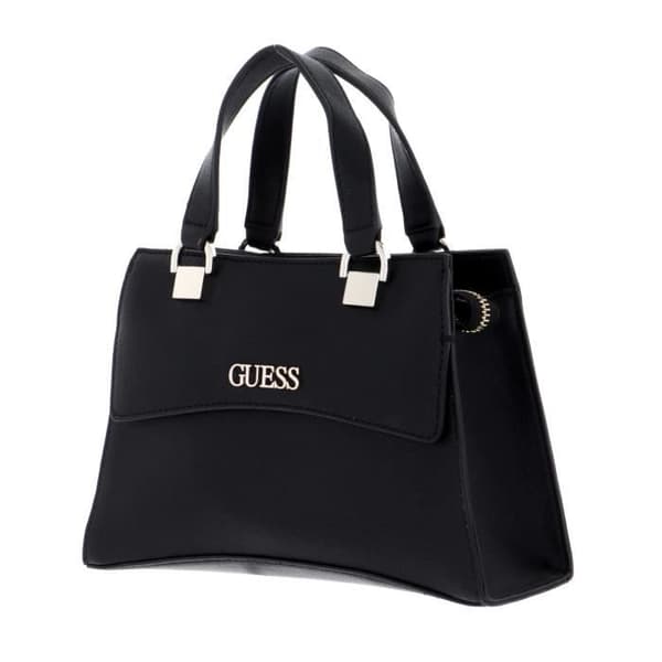 GUESS Dalma Mini Satchel Black [126508] - handväska handbag