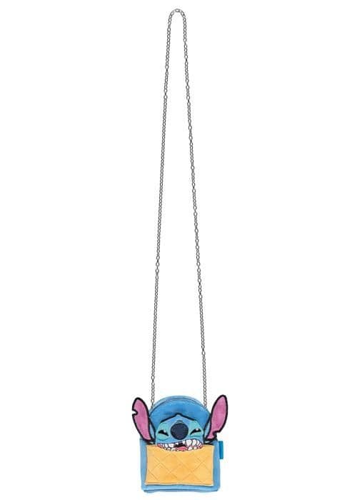 Micro Handväska - Disney - Stitch 3D - Ananas - 100% Polyester - 13x11x7 cm