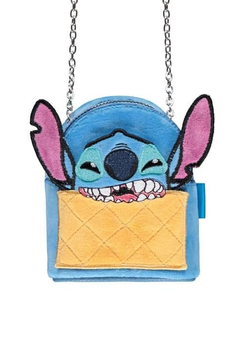 Micro Handväska - Disney - Stitch 3D - Ananas - 100% Polyester - 13x11x7 cm