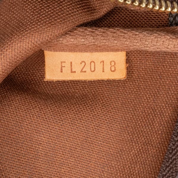 Pre-owned Louis Vuitton Monogram Mini Pochette Accessoires Brown