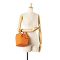 Pikkukuva 9 / 10: Pre-owned Hermès Toile Goeland and Swift Cargo Picotin Lock 18 Orange