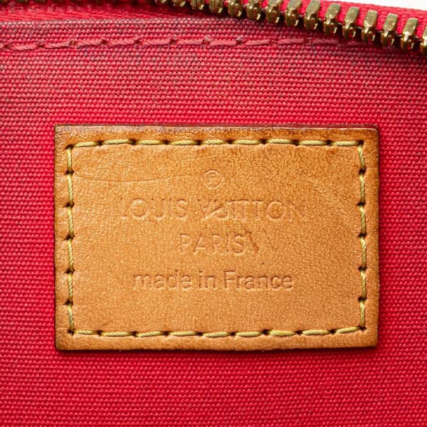 Pre-owned Louis Vuitton Monogram Vernis Alma BB Pink