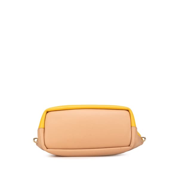 Pre-owned Chloé Medium Leather Baylee Satchel Yellow