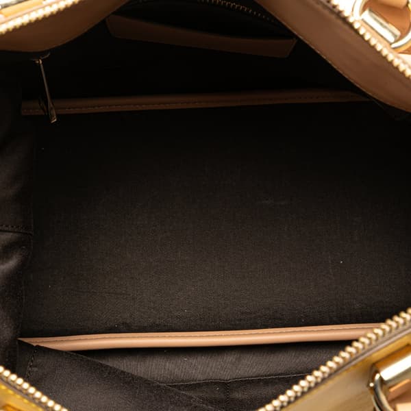 Pre-owned Chloé Medium Leather Baylee Satchel Yellow