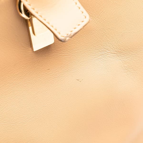 Pre-owned Chloé Medium Leather Baylee Satchel Yellow