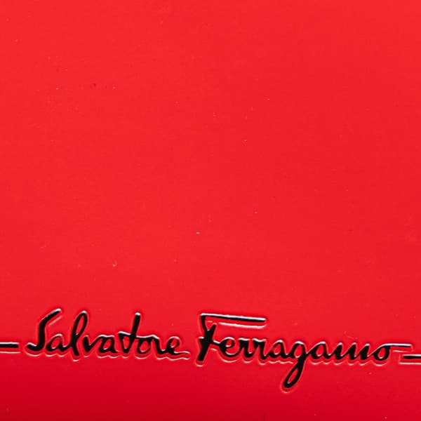 Pre-owned Ferragamo Leather Handbag Red