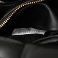 Miniatyrbillede 7 af 10: Pre-owned Bottega Veneta Nappa Intrecciato Padded Chain Cassette Satchel Black