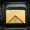 Miniatyrbillede 8 af 10: Pre-owned Bottega Veneta Nappa Intrecciato Padded Chain Cassette Satchel Black