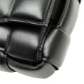 Miniatyrbillede 10 af 10: Pre-owned Bottega Veneta Nappa Intrecciato Padded Chain Cassette Satchel Black