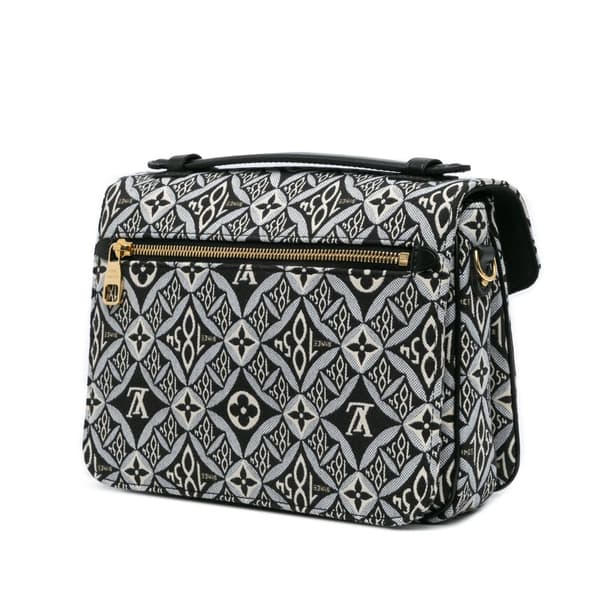Pre-owned Louis Vuitton Since 1854 Pochette Metis Black