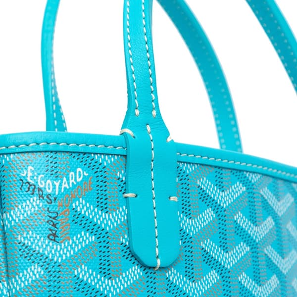 Pre-owned Goyard Goyardine Poitiers Blue
