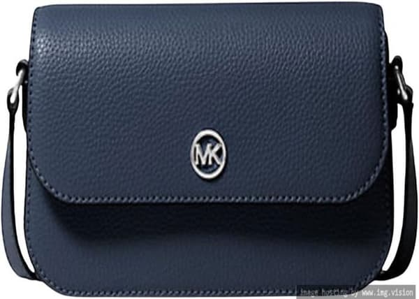 Handväska - Michael Kors - Jet Set Travel - Marinblå - Läder - Storlek Small