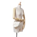 Miniatyrbild 7 av 7: Pre-owned Dior Mini Oblique Canvas Saddle Bag White