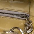 Miniatyrbild 8 av 10: Pre-owned Dior Medium Patent Cannage Lady Dior Brown