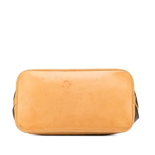 Pre-owned Louis Vuitton Monogram Alma PM Brown