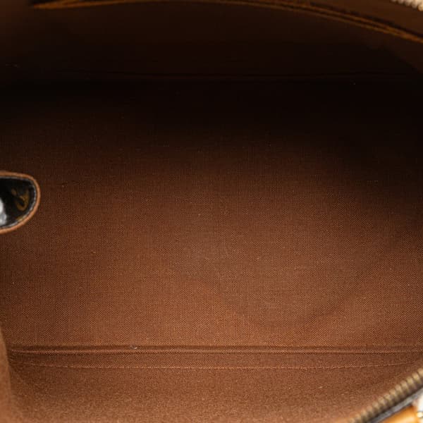 Pre-owned Louis Vuitton Monogram Alma PM Brown