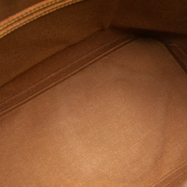 Pre-owned Louis Vuitton Monogram Alma PM Brown
