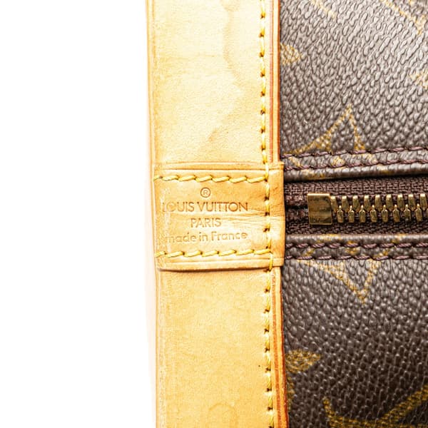 Pre-owned Louis Vuitton Monogram Alma PM Brown
