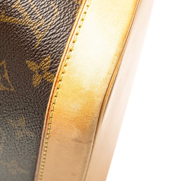 Pre-owned Louis Vuitton Monogram Alma PM Brown