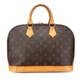 Miniatyrbillede 1 af 10: Pre-owned Louis Vuitton Monogram Alma PM Brown