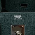 Pikkukuva 5 / 10: Pre-owned Hermès Togo Birkin Retourne 30 Green