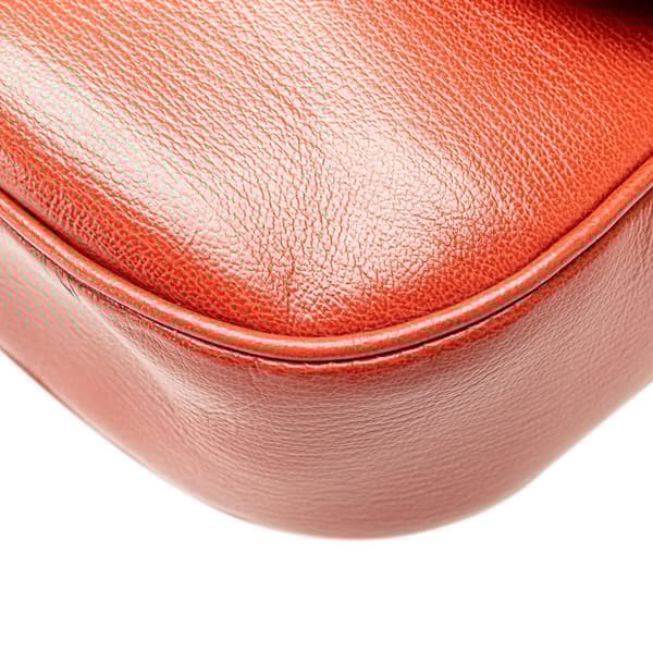 Pre-owned LOEWE Leather Velazquez Satchel Red
