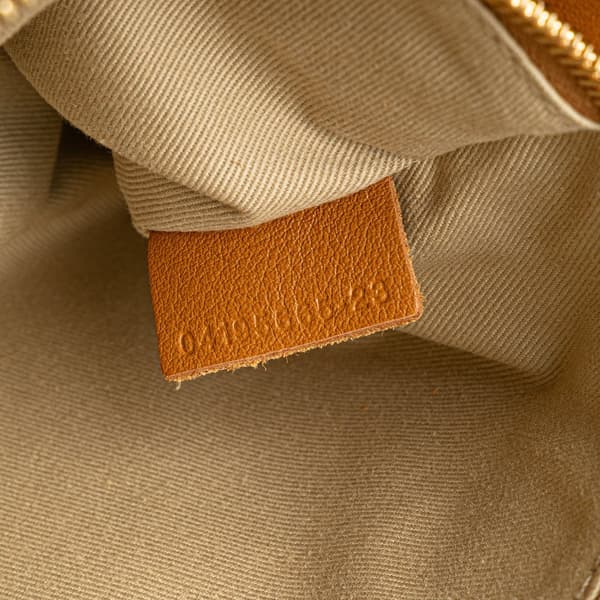 Pre-owned Chloé Small Leather Faye Day Satchel Brown