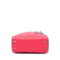 Pikkukuva 3 / 10: Pre-owned Dior Mini Tricolor Lambskin Cannage Lady Dior Pink