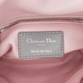 Pikkukuva 5 / 10: Pre-owned Dior Mini Tricolor Lambskin Cannage Lady Dior Pink