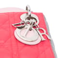 Pikkukuva 7 / 10: Pre-owned Dior Mini Tricolor Lambskin Cannage Lady Dior Pink