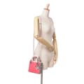 Pikkukuva 10 / 10: Pre-owned Dior Mini Tricolor Lambskin Cannage Lady Dior Pink