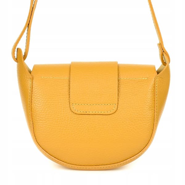 Dame læder lille skuldertaske messenger bag clutch taske italiensk læder
