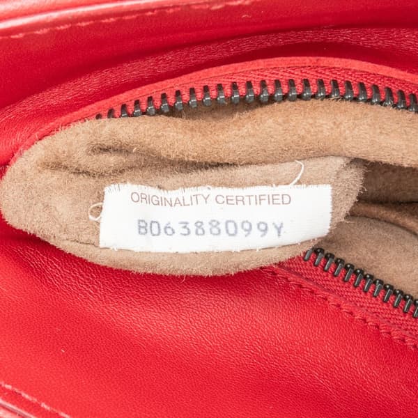 Pre-owned Bottega Veneta Nappa Intrecciato Satchel Red