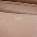 Miniatyrbillede 5 af 10: Pre-owned Chloé Grained Calfskin Marcie Chain Flap Brown