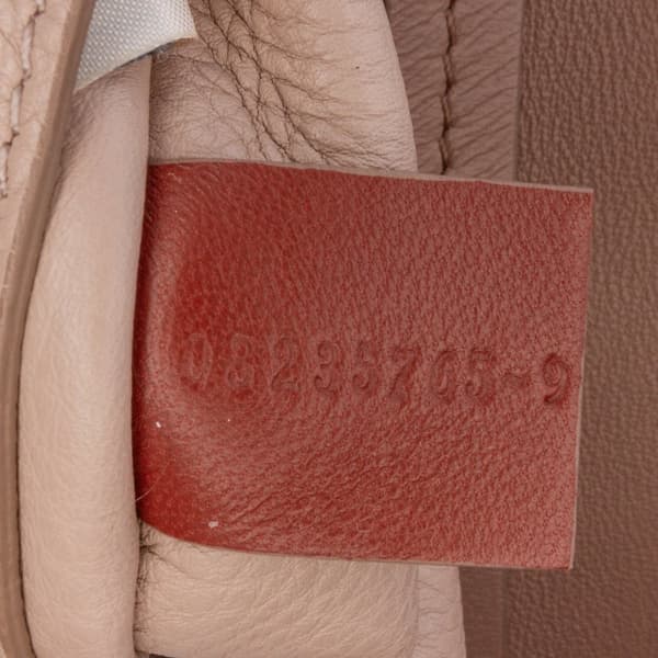 Pre-owned Chloé Grained Calfskin Marcie Chain Flap Brown