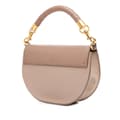 Miniatyrbillede 2 af 10: Pre-owned Chloé Grained Calfskin Marcie Chain Flap Brown