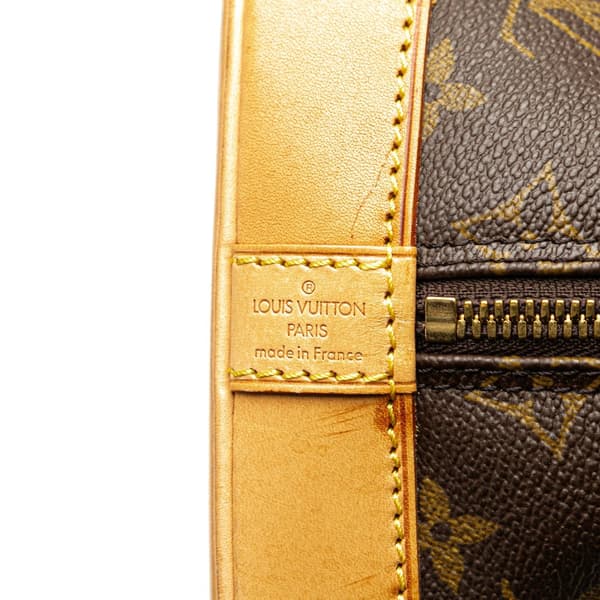 Pre-owned Louis Vuitton Monogram Alma PM Brown