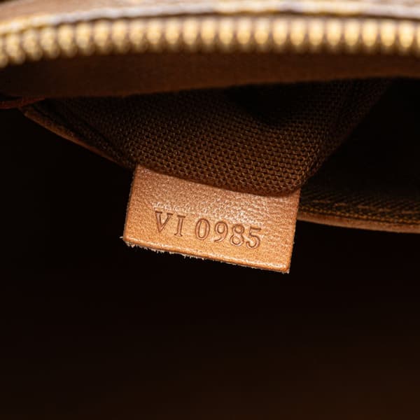 Pre-owned Louis Vuitton Monogram Alma PM Brown