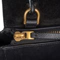 Miniatyrbilde 5 av 6: Pre-owned Celine Pico Grained Calfskin Belt Bag Black