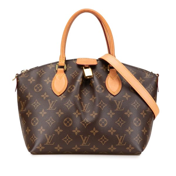 Pre-owned Louis Vuitton Monogram Boetie PM Brown