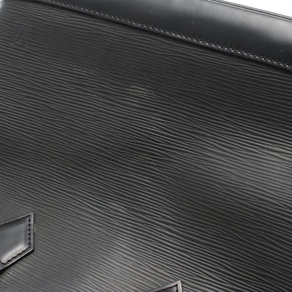 Pre-owned Louis Vuitton Epi Alma PM Black